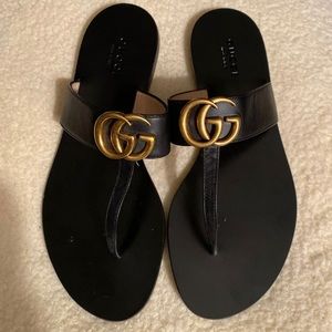 Authentic Gucci GG Marmont Sandals size 36.5